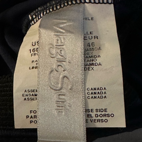 MagicSuit Miraclesuit Anastasia Slimming Tummy Control One Piece Swimsuit 16DD - Picture 10 of 15